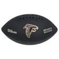 Produktbild: Wilson NFL Atlanta Falcons Metallic Premiere Football Offizielle Größe schwarz