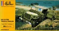 Produktbild: Heller 79997 - US 1/4 Ton truck & Trailer - 1:72