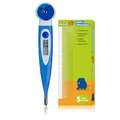 Produktbild: DieMaus Digitales Fieberthermometer Kinder flexible Spitze 10s Messzeit Fieberalarm Speicher wasserdicht CE zertifiziert