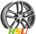 Produktbild: BBS SX platinum silber diamantgedreht 8.5x19
