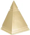Produktbild: Mauro Ferretti Skulptur Pyramide 11,5x11,5x15,5 cm gold