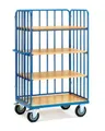 Produktbild: Fetra 8311-1 Etagenwagen Stahl pulverbeschichtet Traglast (max.): 500kg Brillantblau (RAL 5007)