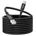 Produktbild: Extra Langes 5M USB C Ladekabel 3.1A Schnellladekabel USB anf Typ C Kabel gef...