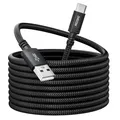 Produktbild: Extra Langes 5M USB C Ladekabel, 3.1A Schnellladekabel, USB Anf Typ C Kabel Gefl