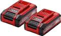 Produktbild: Einhell 4511629 18V 4Ah PXC Plus Twinpack Ersatz-Akku 4Ah Li-Ion