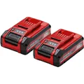 Produktbild: Einhell 4511629 18V 4Ah PXC Plus Twinpack Ersatz-Akku   4 Ah Li-Ion
