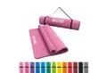 Produktbild: GORILLA SPORTS Yogamatte 190x60cm / 190x100cm, Tragegurt, Rutschfest - Fitnessmatte, Gymnastik