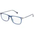 Produktbild: Polaroid PLD D458/G Herren-Brille inkl. Gläser Vollrand Quadratisch Kunststoff-Gestell 54/17/145, blau