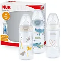 Produktbild: NUK First Choice+ 3er Set – Blau/Weiß, BPA-frei