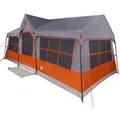 Produktbild: vidaXL Zelte mit Dach Grau und Orange 622 x 295 x 238 cm Polyester 4100702