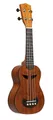 Produktbild: Stagg Ukulele Tiki Serie Sopran-Ukulele mit Sapele-Decke, Ah-Finish, mit schwarze...
