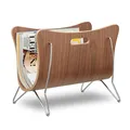 Produktbild: Zeitungsständer holz Zeitschriftenhalter Magazinhalter Zeitungskorb robust
