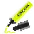 Produktbild: edding 345 Textmarker - gelb - 1 Highlighter - Keilspitze 2-5 mm - ideal für leuchtende Markierungen und Hervorhebung von Textpassagen und Notizen