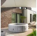 Produktbild: HOME DELUXE Whirlpool Outdoor Whirlpool SPLASH - 6 Personen, aufblasbares Aufstellbecken, (inkl. Abdeckung), 130 Luftdüsen, aufblasbar auf Knopfdruck