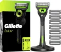 Produktbild: Gillette Labs mit Reinigungs-Element Rasierer für Männer, 1 Handstück, 8 Klingen