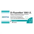 Produktbild: D-Fluoretten 500 internationale Einheiten