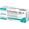 Produktbild: D Fluoretten 500 Tabletten 90 St