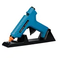 Produktbild: LogiLink WZ0052 - Mini-Heißklebepistole 80W ideal für DIY (do it yourself) Arbeiten mit Standfuß, Farbe: Blau - mit 2 Patronen Ø11,2mm