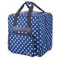 Produktbild: Phönix Overlocktasche Polka Dots blau