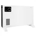 Produktbild: EMERIO Konvektor Elektroheizung | bis 20m² | 2000W | verstellbarer Thermostat | Heizgerät | 3 Heizstufen (750W/1250W/2000W) | Kipp- & Überhitzungsschutz | Turbo Ventilator | mobil/Griffe | CH-127166