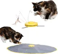 Produktbild: Kerbl Pet Pet Katzen-Spielzeug 2-in-1 Catch the TailFeather, 3 Modi, Katze