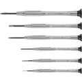 Produktbild: Bernstein Schraubendreher 4-360-E03, Set, Feinmechanik, Schlitz, 6-teilig