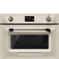 Produktbild: Smeg SO4902M1P Kombi-Mikrowelle 45cm Creme Victoria Design