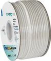 Produktbild: Axing SKB 395-01 Koaxialkabel 3-fach geschirmt für SAT-/BK-Hausinstallation 100 m Ring weiß