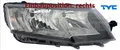 Produktbild: TYC 20-14683-05-2 Hauptscheinwerfer rechts Scheinwerfer Frontscheinwerfer