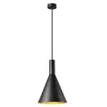 Produktbild: SLV 1002950 PHELIA 280 E27  Pendelleuchte 23W schwarz/gold