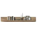 Produktbild: Stella Trading BELLANO Wandboard in Viking Eiche Optik - Hochwertiges und vielseitig einsetzbares Wandregal - 185 x 25 x 22 cm (B/H/T)