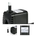 Produktbild: Tauchpumpe 600 l h 8 W 4 Saugnäpfe 2