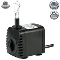 Produktbild: Wasserpumpe Tauchpumpe 600 l/h 8 W Leise mit 4 Saugnäpfen für Brunnen Fischtank