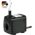 Produktbild: Decdeal Mini-Wasserpumpe 600L H 8W, Tauchpumpe für Aquarien, Schwarz, leise
