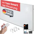 Produktbild: Heidenfeld Infrarotheizung HF-HP140 | Bis 20 m² - Heizkörper - Heizpaneel - Infrarot - App Steuerung - Touch Bedienfeld - Kindersicherung (800 Watt)