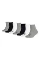 Produktbild: PUMA KIDS Quarter Socken Sneaker Gr. 23-42 für Mädchen und Jungen 7 Paar, Farbe:882 - grey/white/black, Socken & Strümpfe:39-42