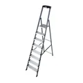 Produktbild: KRAUSE Stehleiter einseitig Securo schwarz 8 Stufen, H: 255,0 cm