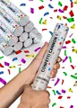Produktbild: 10 Konfetti Kanonen Bunt 30cm Party Hochzeit Geburtstag Popper Shooter Confetti