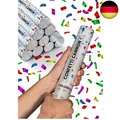 Produktbild: 10 Konfettikanonen Bunt - Einfach & Sicher zu Bedienen - 5-8 Meter langen