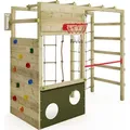 Produktbild: Fatmoose CleverClimber Club XXL Klettergerüst für Kinder in Olivgrün - Grün