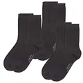 Produktbild: Camano Damen CA-Soft Socken 6er Pack, Größe:35-38, Farbe:Black (9999)