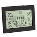 Produktbild: 35.1155.01 TFA Horizon Schwarz Innen-Hygrometer Innen-Thermometer Außen-The ~D~