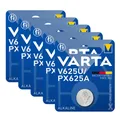 Produktbild: 5x V625U Knopfzelle 1,5V 200mAh ø 15,5 x 6,1mm LR9 PX625A EPX625G VARTA Blister