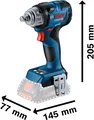 Produktbild: Bosch Professional GDS 18V-330 HC solo 06019L5001 Akku-Schrauber, Akku-Drehschlagschrauber 18 V Li-Ion ohne Akku, ohne Ladegerät, inkl. Koffer, inkl. Bluetooth (06019L5001)
