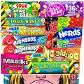 Produktbild: Amerikanische Süßigkeiten Box | USA American Candy Box | USA Import | Geschenkbox zum Geburtstag | Süße Überraschung | Urlaubs Sweets | Candym...