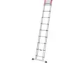 Produktbild: Hailo T80 FLEXLINE  13 Sprossen Aluminium Teleskopleiter Arbeitshöhe max 4.5m