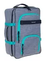 Produktbild: Elephant Rucksack Handgepäck FLY Travel Reise Daypack Kabinenrucksack Kabinengepäck Reiserucksack 42 Liter (Grau-Türkis 13029)