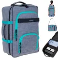 Produktbild: Rucksack Handgepäck Rucksack IATA Damen Elephant Travel Fly 13029 Grau Türkis