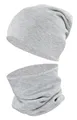 Produktbild: TupTam Beanie Kinder Beanie Mütze Schlauchschal Set aus Jersey und Rippstoff