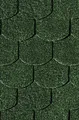 Produktbild: Bitumen Dachschindeln Karibu Biberschwanz dunkelgrün 3m²